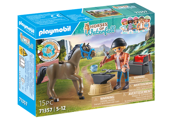 PLAYMOBIL® 71357 Hufschmied Ben & Achilles