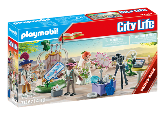 PLAYMOBIL® 71367 City Life - Hochzeits Fotobox