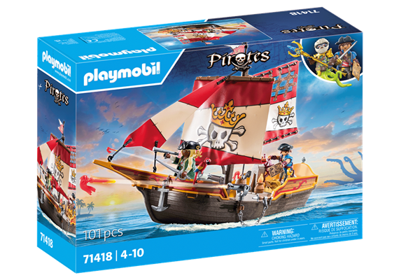 PLAYMOBIL® 71418 Kleines Piratenschiff
