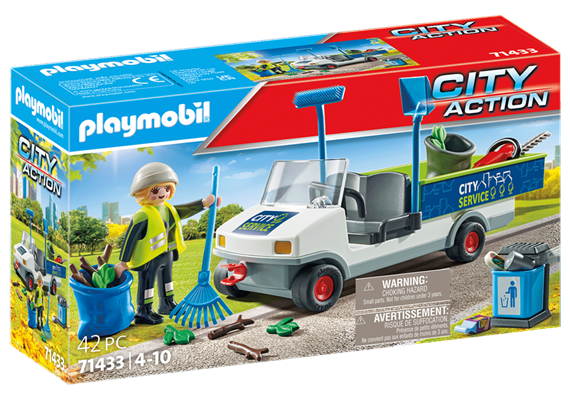 PLAYMOBIL® 71433 Stadtreinigung mit E-Fahrzeug