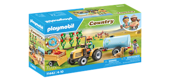PLAYMOBIL® 71442 Traktor mit Anhänger und Wassertank