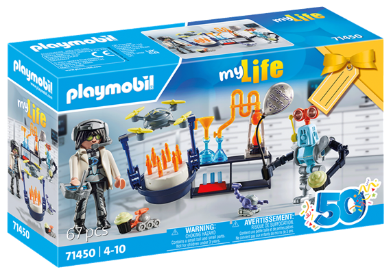 PLAYMOBIL® 71450 Forscher mit Roboter