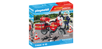 PLAYMOBIL® 71466 Feuerwehrmotorrad am Unfallort