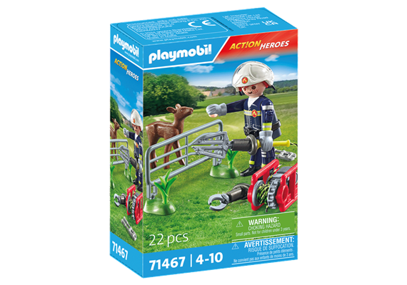 PLAYMOBIL® 71467 Feuerwehr-Tierrettung