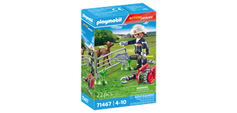 PLAYMOBIL® 71467 Feuerwehr-Tierrettung