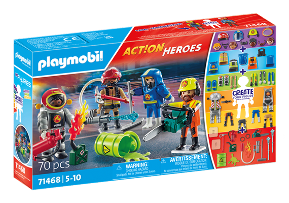 PLAYMOBIL® 71468 My Figures: Feuerwehr