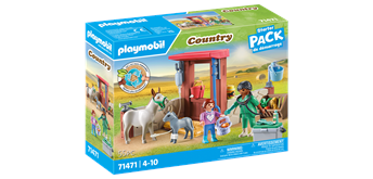 PLAYMOBIL® 71471 Tierarzteinsatz bei den Eseln