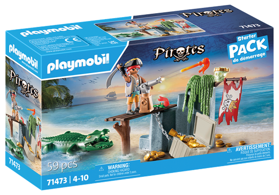 PLAYMOBIL® 71473 Pirat mit Alligator