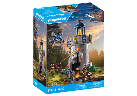 PLAYMOBIL® 71483 Ritterturm mit Schmied und Drache