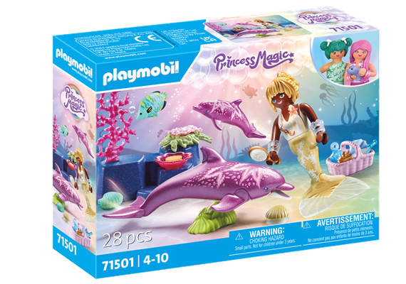 PLAYMOBIL® 71501 Meerjungfrauen mit Delfinen