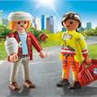 PLAYMOBIL® 71506 DuoPack Sanitäterin mit Patient | Bild 2