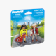 PLAYMOBIL® 71506 DuoPack Sanitäterin mit Patient