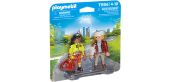 PLAYMOBIL® 71506 DuoPack Sanitäterin mit Patient