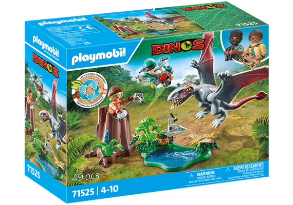 PLAYMOBIL® 71525 Beobachtungsstation für Dimorphodon
