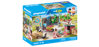 PLAYMOBIL® 715Kleine Hühnerfarm im Tiny Haus Garten