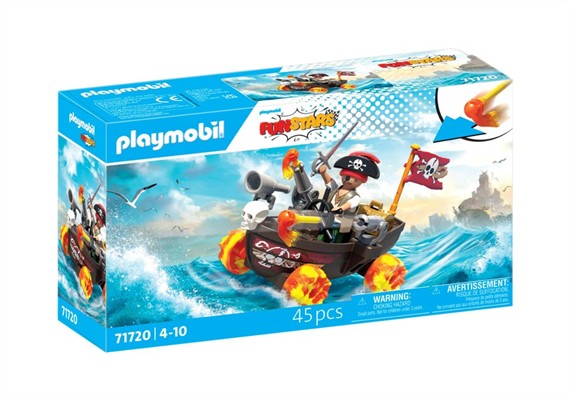 PLAYMOBIL® 71720 Rasendes Piratenboot PLAYMOBIL® 71720 Rasendes Piratenboot