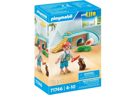 PLAYMOBIL® 71746 Junge mit Meerschweinchen
