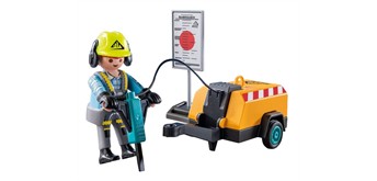 PLAYMOBIL® 71752 Bauarbeiter mit Meissel