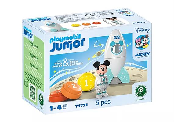 PLAYMOBIL® 71771 JUNIOR & Disney: Micky Maus' Raketen