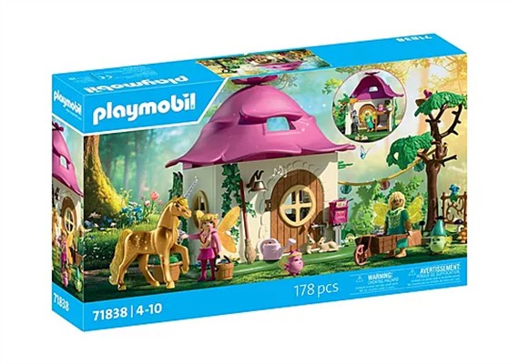 PLAYMOBIL® 71838 Gemütliches Feenzuhause mit Goldeinhorn und Stall