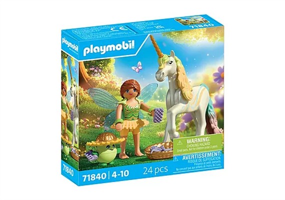 PLAYMOBIL® 71840 Sammeleinhorn Regenbogenblume mit Fee