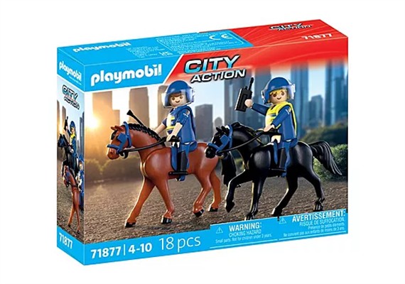 PLAYMOBIL® 71877 Polizeireitstaffel