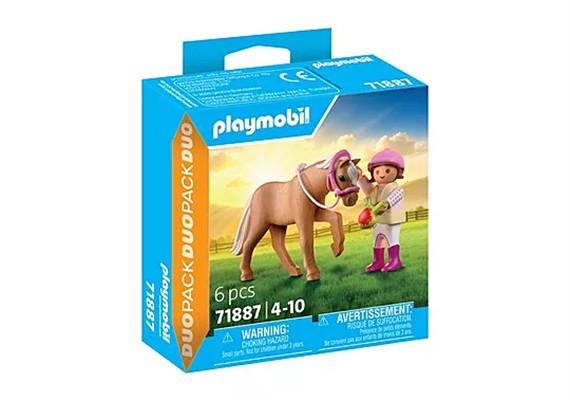 PLAYMOBIL® 71887 DuoPack Mädchen mit Pony PLAYMOBIL® 71887 DuoPack Mädchen mit Pony