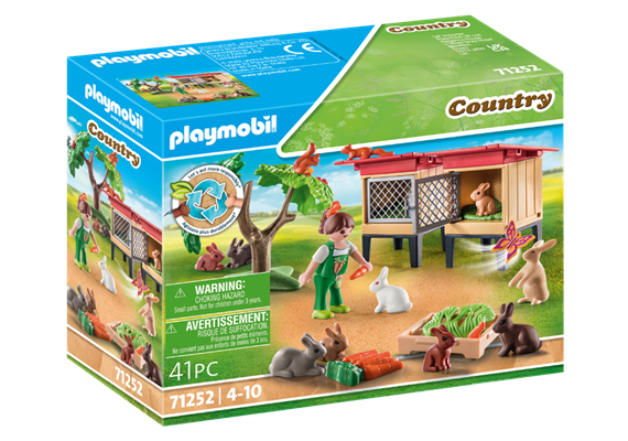 PLAYMOBIL® Country 71252 Kaninchenstall