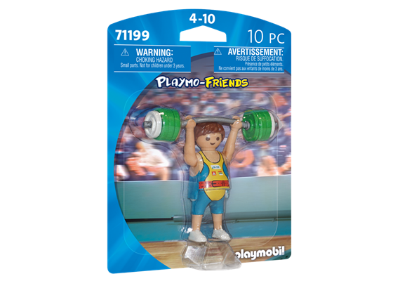 PLAYMOBIL® Playmo - 71199 Gewichtheber