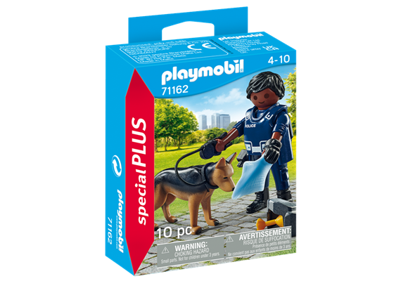 PLAYMOBIL® Special Plus - 71162 Polizist mit Spürhund