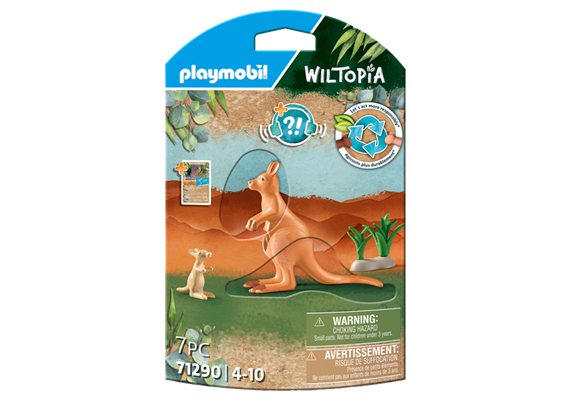 PLAYMOBIL® Wiltopia 71290 - Känguru mit Jungtier