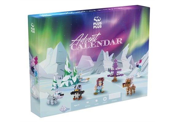 Plus-plus 4337 Adventskalender Plus-Plus Nordlichter