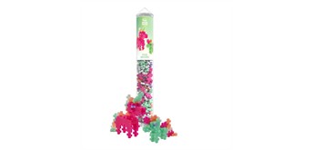 Plus-Plus 4374 100 Kreativ Bausteine Neon Einhorn