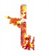 Plus-Plus 4375 100 Kreativ Bausteine Feuer Drache
