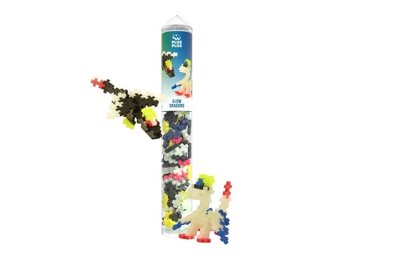Plus-Plus 4377 100 Kreativ Bausteine Nacht Drache