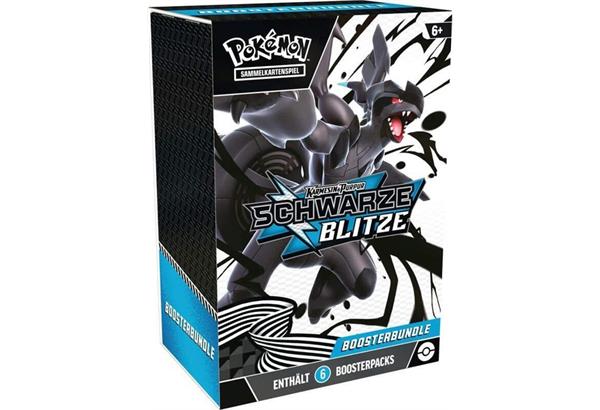 Pokemon - 6 Booster Bundle Karmesin & Purpur Schwarze Blitze