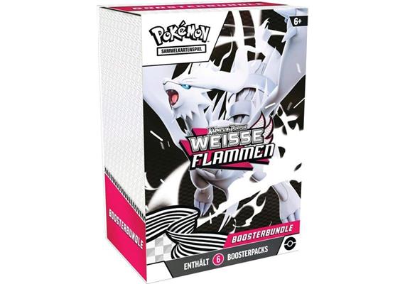 Pokemon 6 Booster Bundle Karmesin & Purpur weisse Flammen