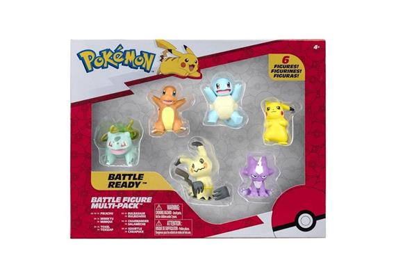 Pokémon Battle Figuren 6-Pack