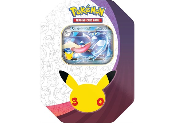 Pokemon Deutsch 30th Anniversary ex Tin Quajutsu
