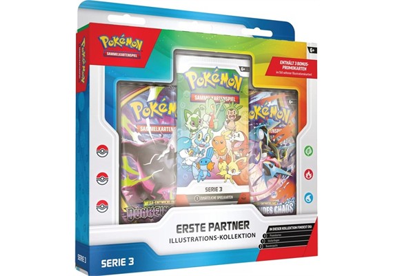 Pokemon Deutsch First Partner Illustration Collection #3