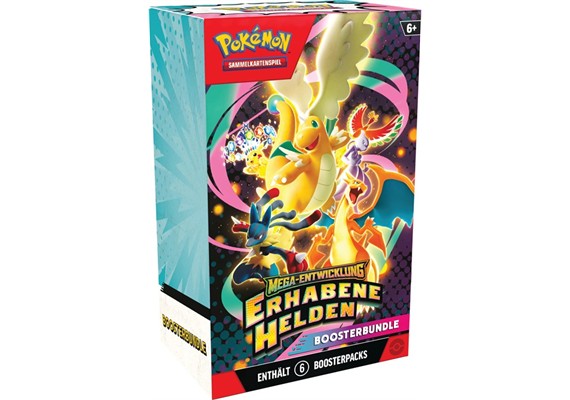 Pokemon Deutsch Me02.5 Erhabene Helden Booster Bundle