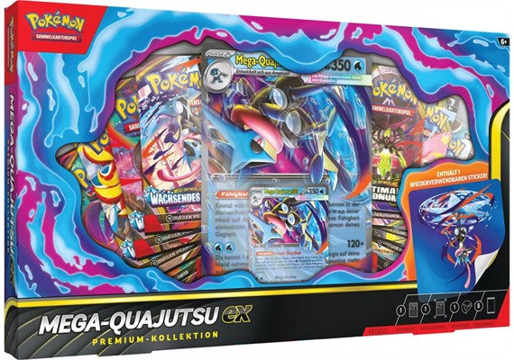 Pokemon DEUTSCH Mega-Quajutsu ex Premium Collection