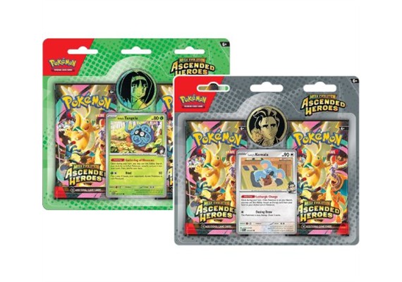 Pokemon ENGLISCH Ascended Heroes 2-er Pack Blister