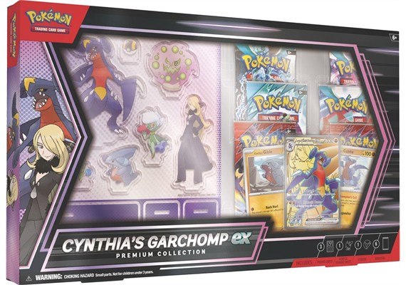 Pokemon ENGLISCH Cynthia’s Garchomp EX Premium Collection