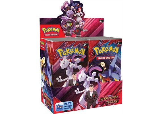 Pokemon ENGLISCH Destinated Rivals Booster 10 Karten