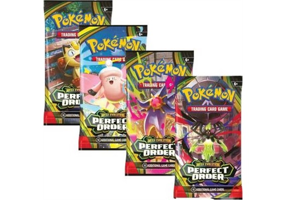 Pokemon ENGLISCH ME03 Pefect Order Booster 10 Karten