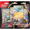 Pokemon ENGLISCH ME05 "Pitch Black" Three Pack Blister