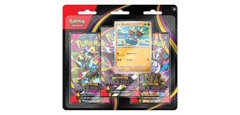 Pokemon ENGLISCH ME05 "Pitch Black" Three Pack Blister