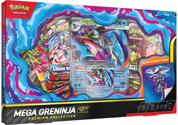Pokemon ENGLISCH Mega Greninja ex Premium Collection
