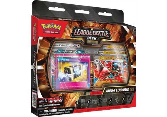 Pokemon ENGLISCH Mega Lucario ex League Battle Deck